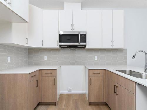 2812 193 Street, Edmonton, AB - Indoor Photo Showing Kitchen With Double Sink