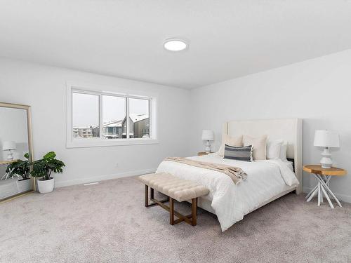 3910 Chrustawka Place, Edmonton, AB - Indoor Photo Showing Bedroom