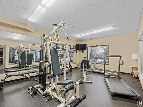 120 6623 172 Street, Edmonton, AB - Indoor Photo Showing Gym Room