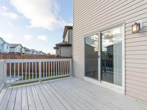 2805 16A Avenue, Edmonton, AB - Outdoor With Deck Patio Veranda With Exterior