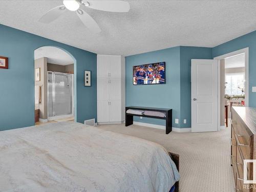 9 Huntington Drive, Spruce Grove, AB - Indoor Photo Showing Bedroom