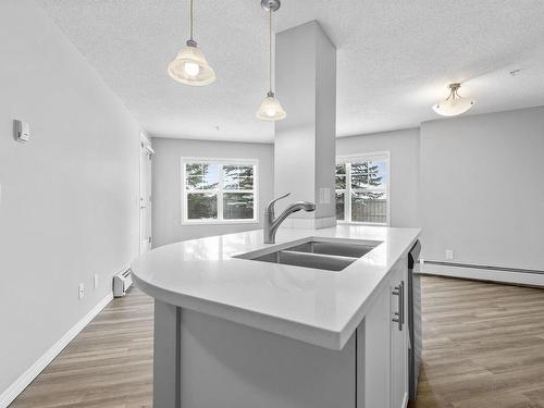 106 636 Mcallister Loop, Edmonton, AB - Indoor Photo Showing Kitchen With Double Sink