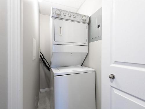 106 636 Mcallister Loop, Edmonton, AB - Indoor Photo Showing Laundry Room