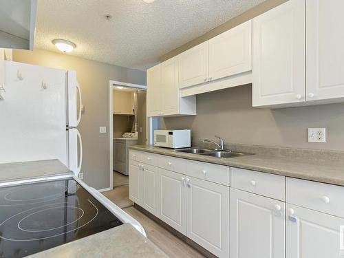 204 12110 119 Ave, Edmonton, AB - Indoor Photo Showing Kitchen With Double Sink