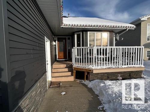 4428 56 Avenue, Lamont, AB - Outdoor With Deck Patio Veranda With Exterior