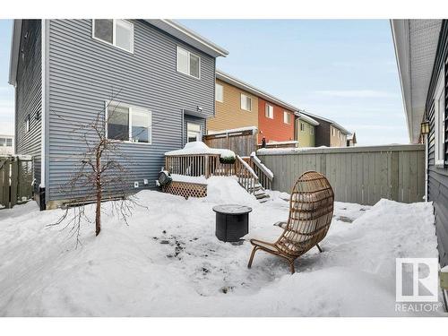 2114 24 Street, Edmonton, AB - Outdoor With Deck Patio Veranda With Exterior