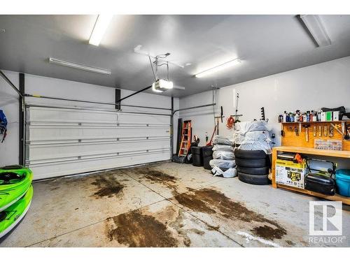 2114 24 Street, Edmonton, AB - Indoor Photo Showing Garage