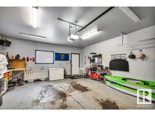 2114 24 Street, Edmonton, AB - Indoor Photo Showing Garage