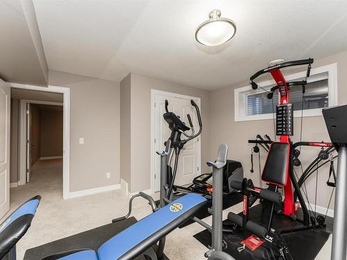 2307 Warry Court, Edmonton, AB - Indoor Photo Showing Gym Room