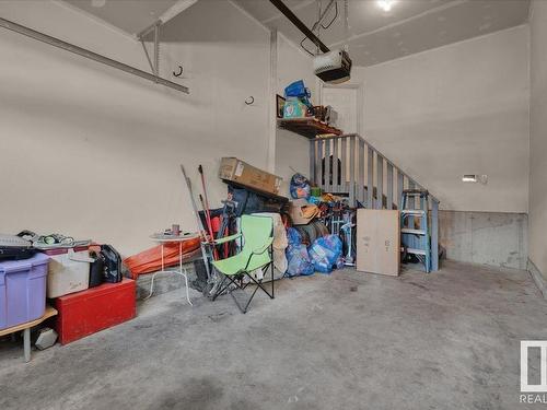 89 Keystone Crescent, Leduc, AB - Indoor Photo Showing Garage