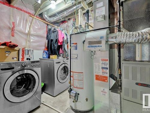 89 Keystone Crescent, Leduc, AB - Indoor Photo Showing Laundry Room