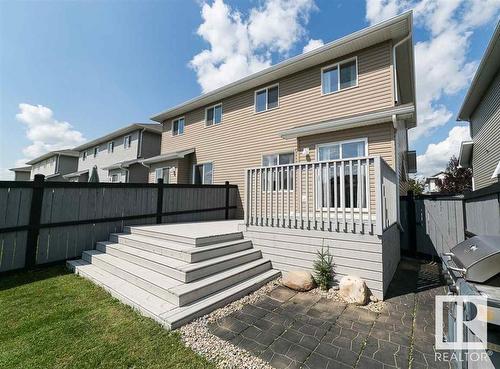 89 Keystone Crescent, Leduc, AB - Outdoor With Deck Patio Veranda With Exterior