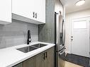 13247 47 Street, Edmonton, AB  - Indoor Photo Showing Kitchen With Double Sink 