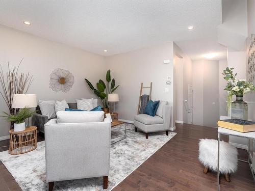 205 Sturtz Bend, Leduc, AB - Indoor Photo Showing Living Room