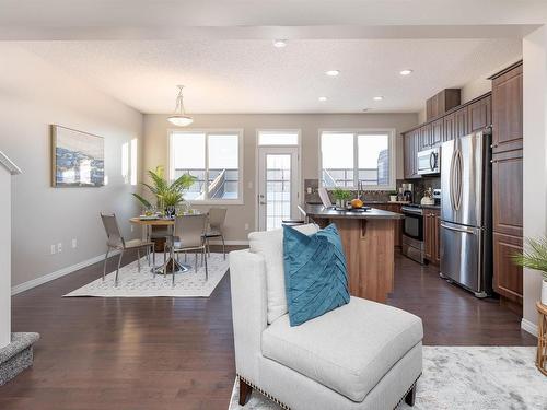 205 Sturtz Bend, Leduc, AB - Indoor Photo Showing Living Room