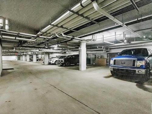 214 667 Watt Boulevard, Edmonton, AB - Indoor Photo Showing Garage