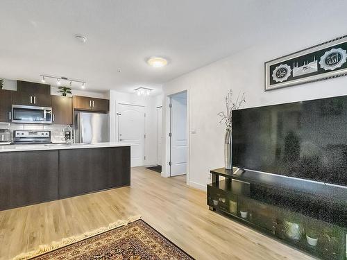 214 667 Watt Boulevard, Edmonton, AB - Indoor Photo Showing Kitchen With Upgraded Kitchen