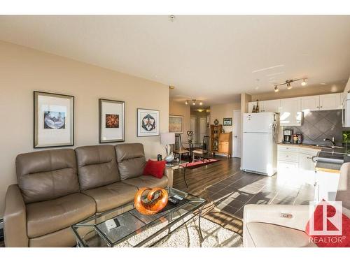 320 7511 171 Street, Edmonton, AB - Indoor Photo Showing Living Room