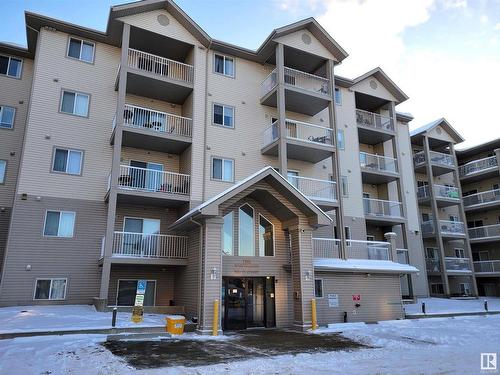 320 7511 171 Street, Edmonton, AB - Outdoor With Balcony With Facade