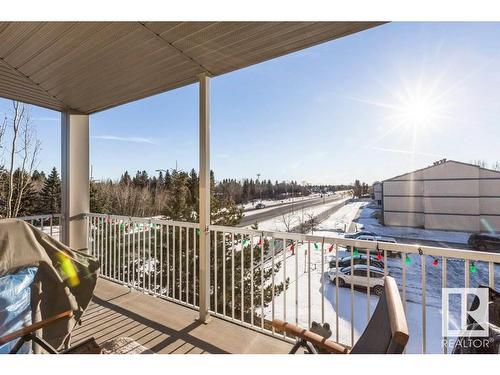 320 7511 171 Street, Edmonton, AB - Outdoor With Balcony With Exterior