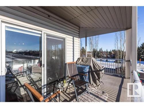 320 7511 171 Street, Edmonton, AB - Outdoor With Deck Patio Veranda With Exterior