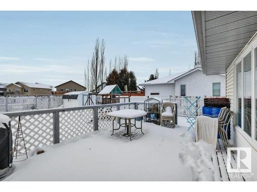 111 Parkview Drive, Wetaskiwin, AB - Outdoor With Deck Patio Veranda With Exterior