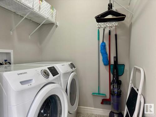 293 Desrochers Boulevard, Edmonton, AB - Indoor Photo Showing Laundry Room