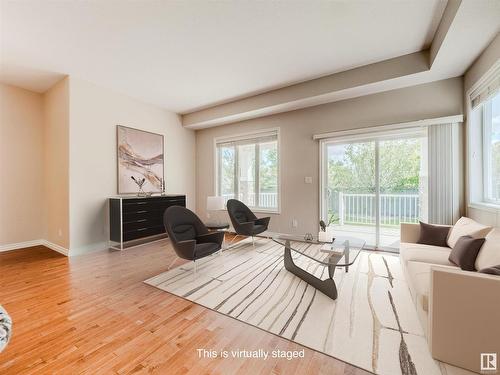 49 18343 Lessard Road, Edmonton, AB - Indoor Photo Showing Living Room