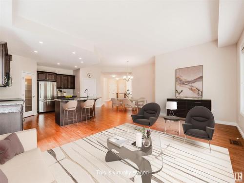 49 18343 Lessard Road, Edmonton, AB - Indoor Photo Showing Living Room