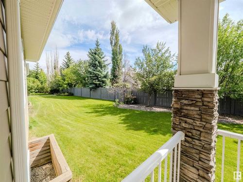 49 18343 Lessard Road, Edmonton, AB - Outdoor With Deck Patio Veranda With Exterior