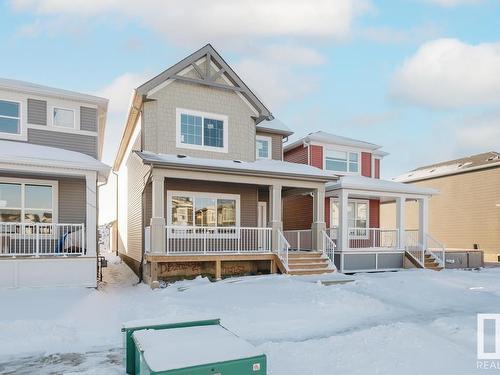 7127 52 Avenue, Beaumont, AB - Outdoor With Deck Patio Veranda With Facade