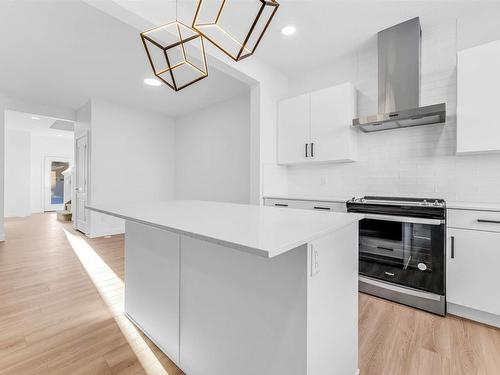 1224 14 Avenue Nw, Edmonton, AB - Indoor Photo Showing Kitchen