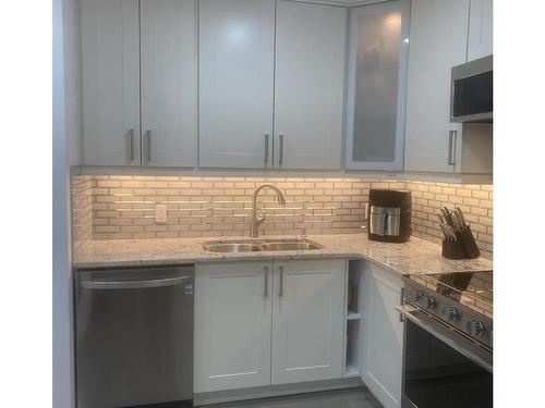 2758 105 Street Nw, Edmonton, AB - Indoor Photo Showing Kitchen With Double Sink With Upgraded Kitchen