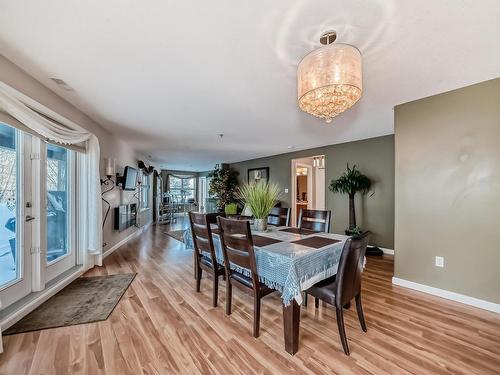 111 530 Hooke Road, Edmonton, AB - Indoor Photo Showing Dining Room