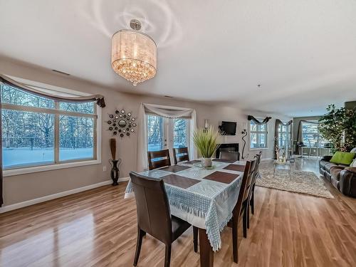 111 530 Hooke Road, Edmonton, AB - Indoor Photo Showing Dining Room