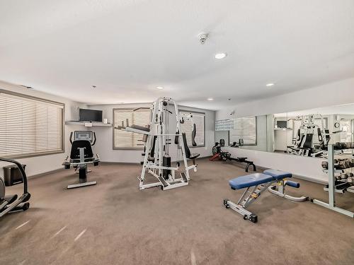 111 530 Hooke Road, Edmonton, AB - Indoor Photo Showing Gym Room