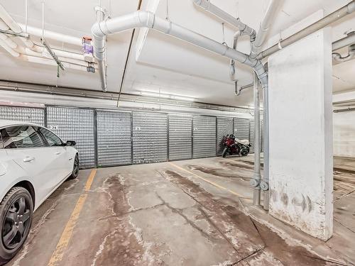 111 530 Hooke Road, Edmonton, AB - Indoor Photo Showing Garage