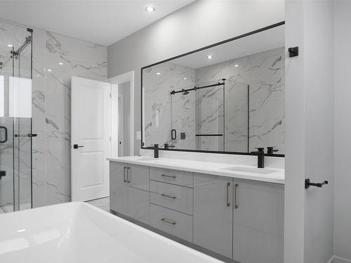 40 Ashbury Crescent, Spruce Grove, AB - Indoor Photo Showing Bathroom