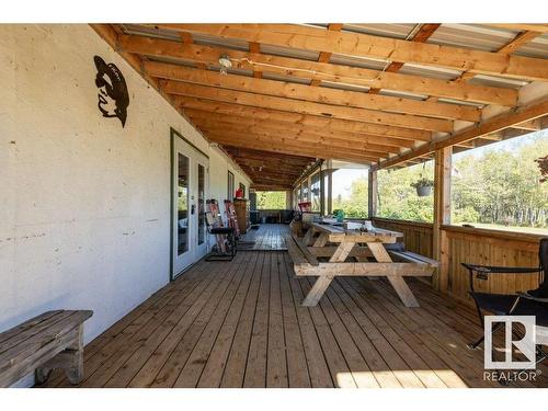 14722 Hwy 28, Rural Smoky Lake County, AB - Outdoor With Deck Patio Veranda With Exterior