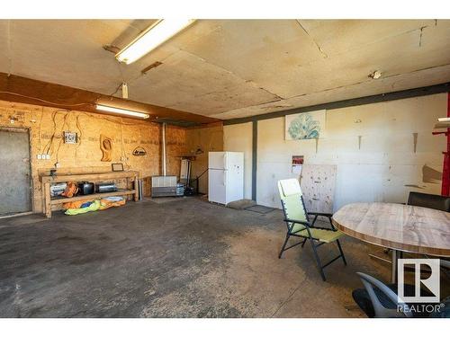 14722 Hwy 28, Rural Smoky Lake County, AB - Indoor Photo Showing Garage