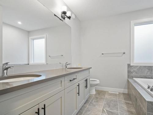 6 Kingsbury Circle, Spruce Grove, AB - Indoor Photo Showing Bathroom