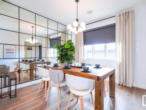 51 Nouveau Drive, St. Albert, AB - Indoor Photo Showing Dining Room