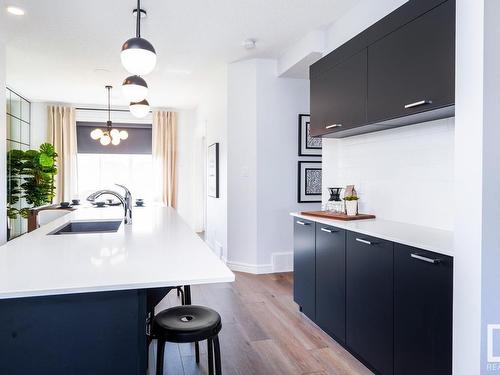 51 Nouveau Drive, St. Albert, AB - Indoor Photo Showing Kitchen