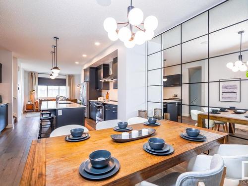 51 Nouveau Drive, St. Albert, AB - Indoor Photo Showing Dining Room