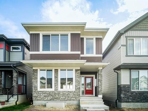 2419 Trumpeter Way, Edmonton, AB - Outdoor With Facade