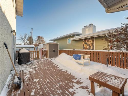 3907 112A Street, Edmonton, AB - Outdoor With Deck Patio Veranda With Exterior