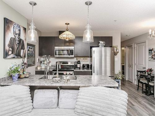 134 344 Windermere Road, Edmonton, AB - Indoor Photo Showing Kitchen With Upgraded Kitchen