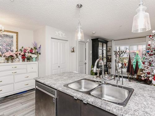 134 344 Windermere Road, Edmonton, AB - Indoor Photo Showing Kitchen With Double Sink