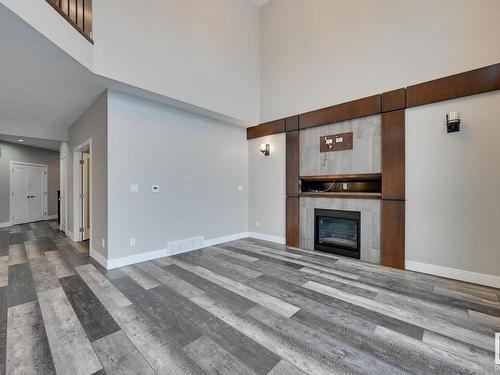 66 Chestnut Way, Fort Saskatchewan, AB - Indoor With Fireplace