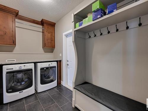 66 Chestnut Way, Fort Saskatchewan, AB - Indoor Photo Showing Laundry Room